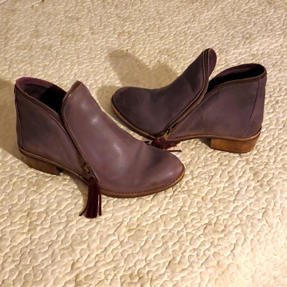 Zipper on both side, Purple!!